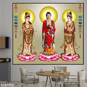 Tranh phật giáo treo tường