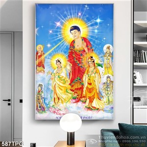 Tranh phật giáo trang trí đẹp