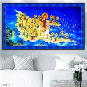 Tranh phật giáo nghệ thuật treo tường