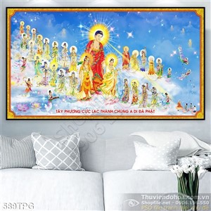 Tranh phật giáo trang trí đẹp