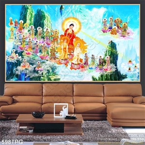Tranh các vị Phật trang trí treo tường