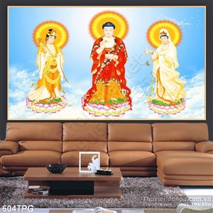 Tranh phật Tổ và Bồ Tát