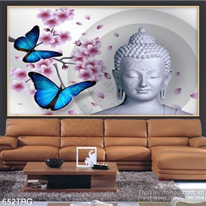 Tranh Phật trang trí treo tường