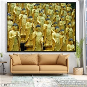 Tranh các tượng  Phật