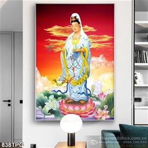 Tranh Phật Bà Quan Thế Âm