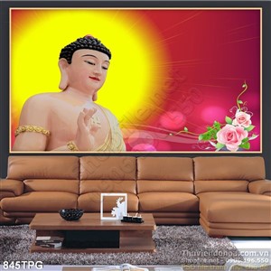 Tranh Phật in lịch treo tường