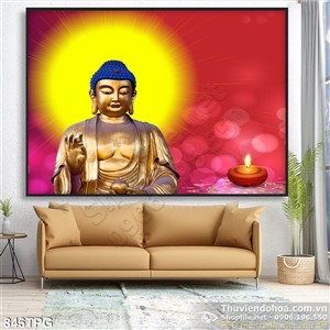 Tranh Phật treo tường nghệ thuật