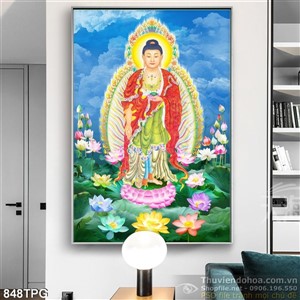 Tranh Phật A Di Đà deCor