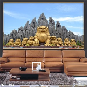 Tranh Phật Giáo trang trí nghệ thuật