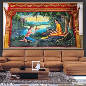 Tranh Phật Giáo treo tường trang trí