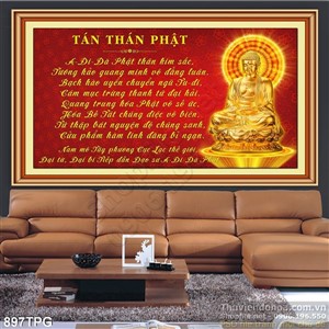 Tranh kinh Phật treo tường