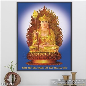 Tranh tượng Phật Địa Tạng Vương Bồ Tát