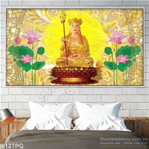 Tranh Phật Tâm Tạng treo tường