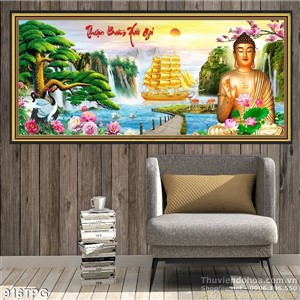 Tranh Phật phong thủy