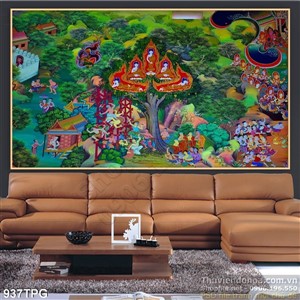 Tranh trang trí treo tường hình Phật