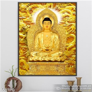 Tranh tượng Phật psd