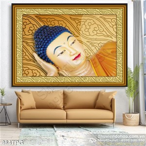 Tranh Phật Tổ Như Lai trang trí tường