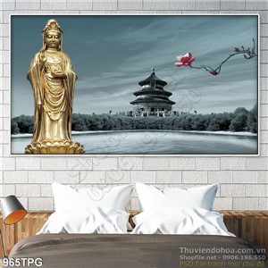 PSD tranh Phật