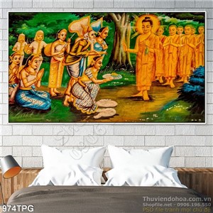 Tranh Phật decor đẹp