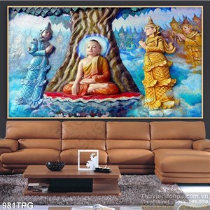 Tranh treo tường đẹp hình Phật