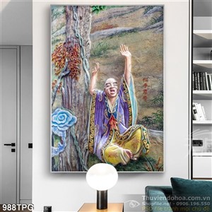 Tranh Phật trang trí khổ lớn