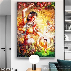 Tranh lễ Phật Đản