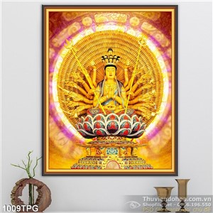 Tranh Phật Thiên Thủ Thiên Nhãn Bồ Tát