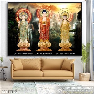 Tranh Phật Tổ và Bồ Tát