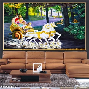 Tranh Phật trang trí tường