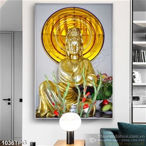 Tranh thờ Bồ Tát Quan Âm