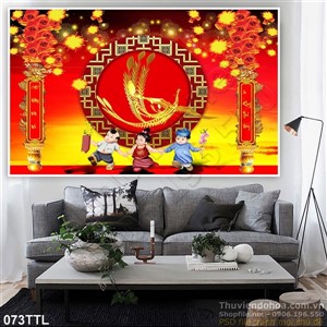 Tranh Tài Lộc, tranh Tết chim Phượng Hoàng