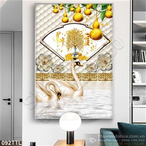 Tranh Tài Lộc, tranh Tết treo tường đẹp