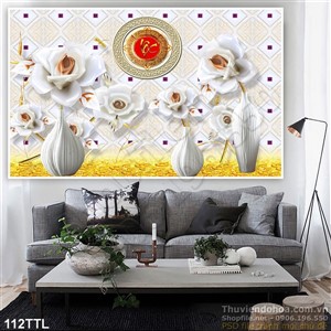 Tranh Tài Lộc, tranh Tết hoa kim tiền