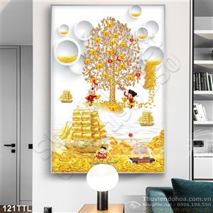 Tranh Tài Lộc, tranh Tết kim tiền nghệ thuật