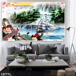 Tranh Tài Lộc, tranh Tết thuận buồm xuôi gió