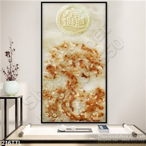 Tranh psd cây phong thủy giả ngọc