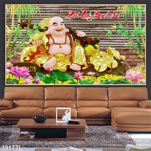 Tranh phú quý bình an 3d