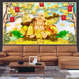 Tranh tài lộc đẹp 3d psd