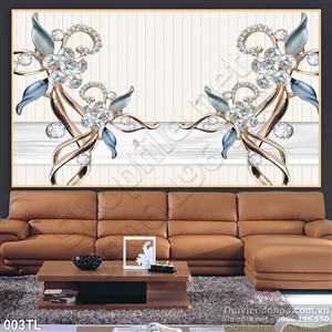 Tranh lụa 3D trang trí đẹp