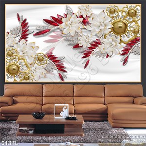 Tranh lụa 3D trang trí treo tường đẹp