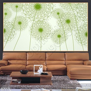 Tranh lụa 3D trang trí đẹp