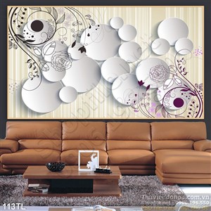 Tranh lụa 3D trang trí treo tường đẹp