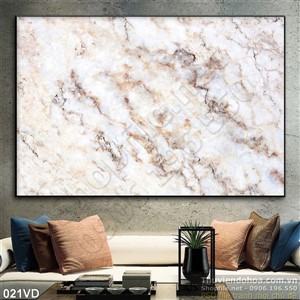 Vân đá, Marble vân nâu in gạch