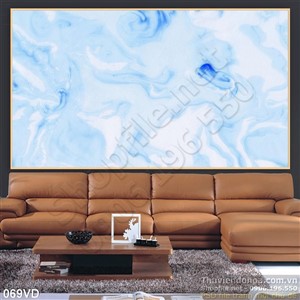 Vân đá, Marble trắng và xanh