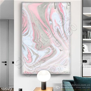 Vân đá, Marble hồng vân trắng