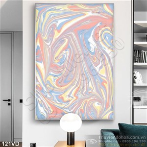 Vân đá, Marble vân nhiều màu