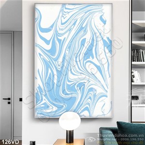 Vân đá, Marble trắng nền xanh