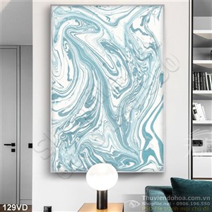 Vân đá, Marble vân xanh nền trắng