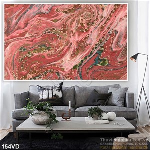 Vân đá, Marble vân hồng và xanh