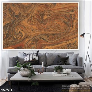 Vân đá, Marble vân cam đất